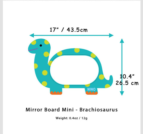 Brachiosaurus Mirror Board Mini