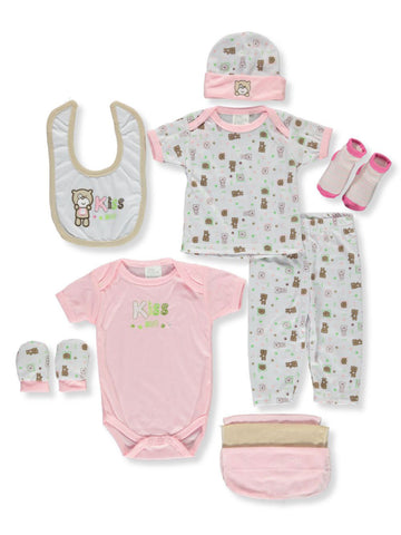 Bear Baby Clothing Set (Set of 10)