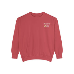 Happiest on the Courts - Tennis Sweatshirt