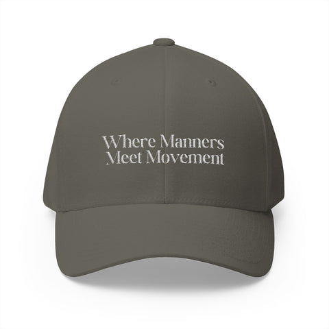 Where Manners Meet Movement Golf Cap (Olive)