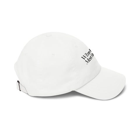 Where Manners Meet Movement White Cap
