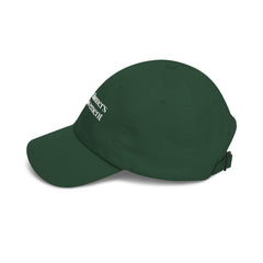 Where Manners Meet Movement Green Cap