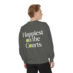 Happiest on the Courts - Tennis Sweatshirt