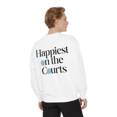 Happiest on the Courts - Pickleball Sweatshirt