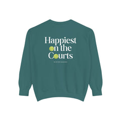 Happiest on the Courts - Tennis Sweatshirt