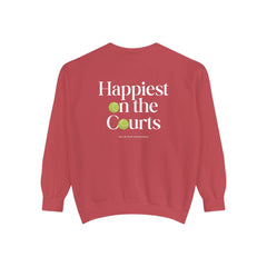 Happiest on the Courts - Tennis Sweatshirt