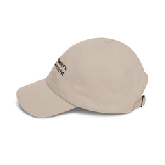Where Manners Meet Movement Beige Cap