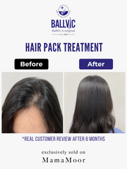 Hair Pack Before and After Result