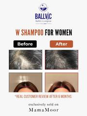 BallVic W Shampoo Before and After Results