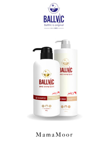 BallVic W Shampoo - Scalp Care Hair Loss Low pH Shampoo for Women