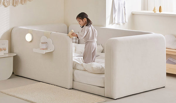 Bean Grow with Me Bumper Bed* [MADE TO ORDER]