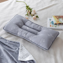 Double Pillow Modern Dot Gray