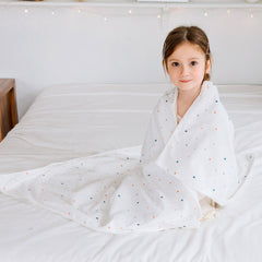 Double Blanket Colorful Dot