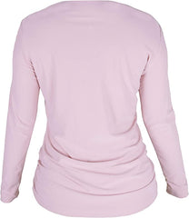 Add a touch of elegance to your outfit with this solid-colored, long-sleeved blouse from Loiseau for women.