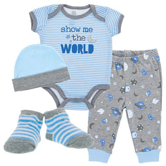 Show Me The World Baby Clothing Set