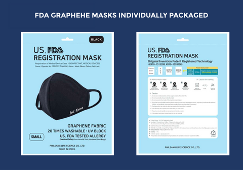 FDA Registered Graphene Face Mask