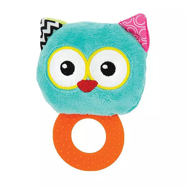 Cat Baby Rattle with Teether