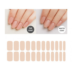 Premium Gel Nail Sticker - Color Line (Full) (16 Colors)