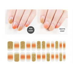 Premium Gel Nail Sticker - Gradation Line (5 Design)
